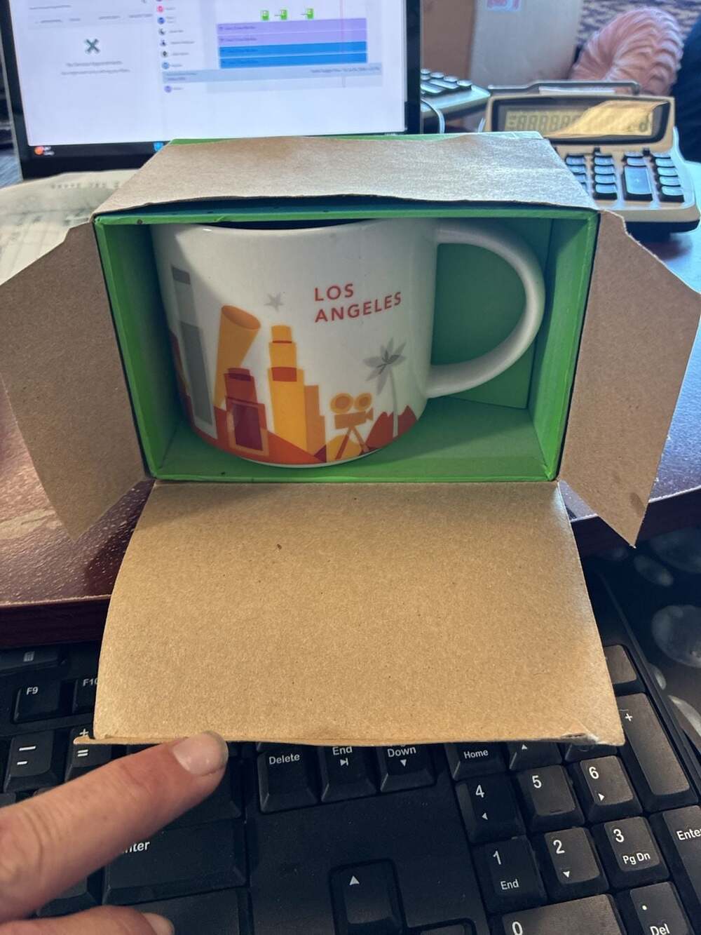 Starbucks You Are Here Los Angeles Ceramic Ornament Coffee Mug